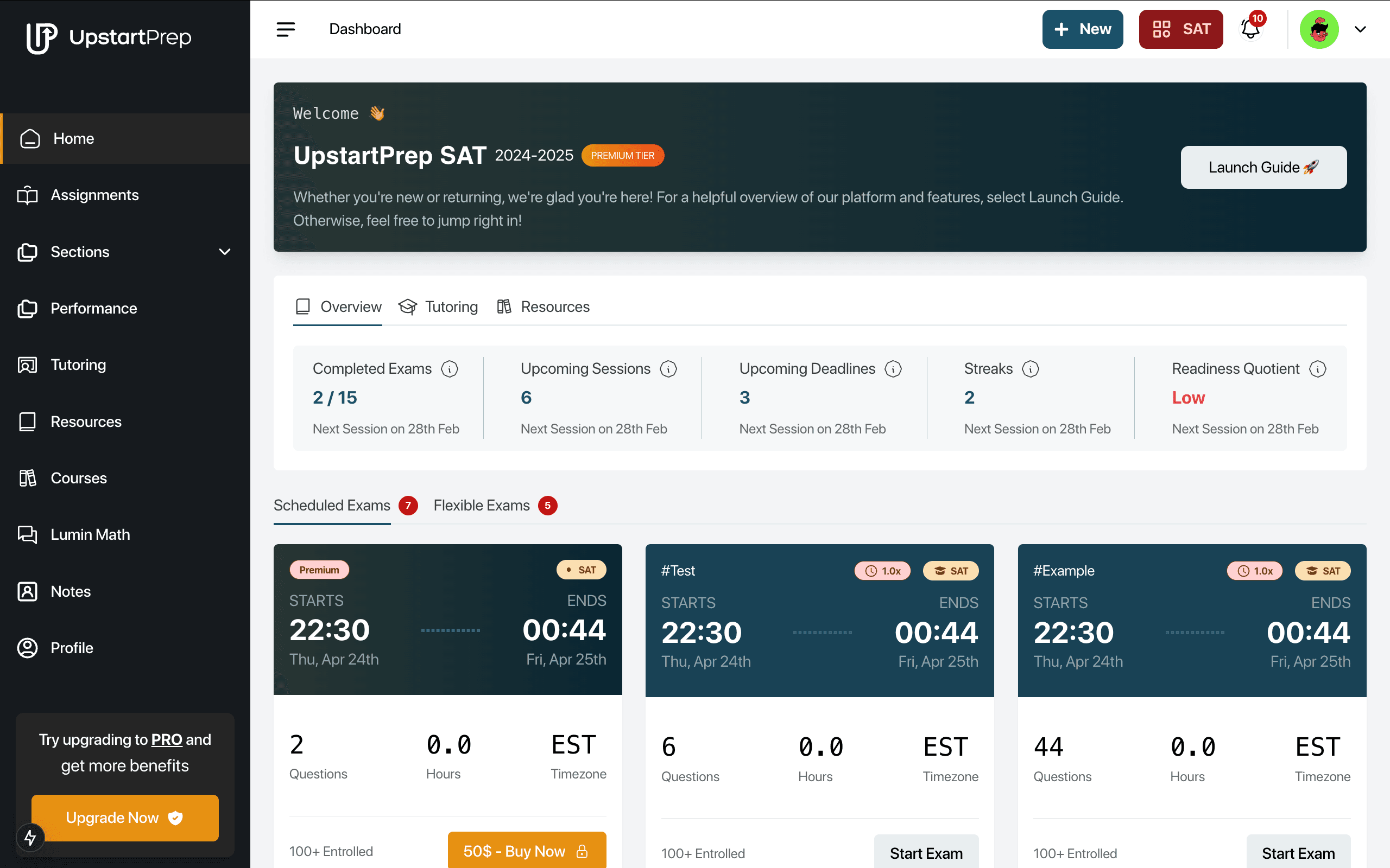 Dashboard Overview